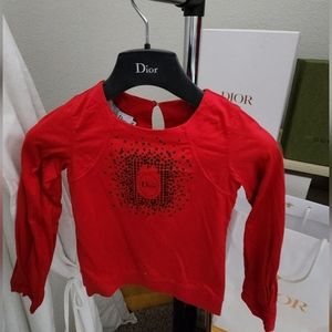 Authentic DIOR longsleeves Star Top